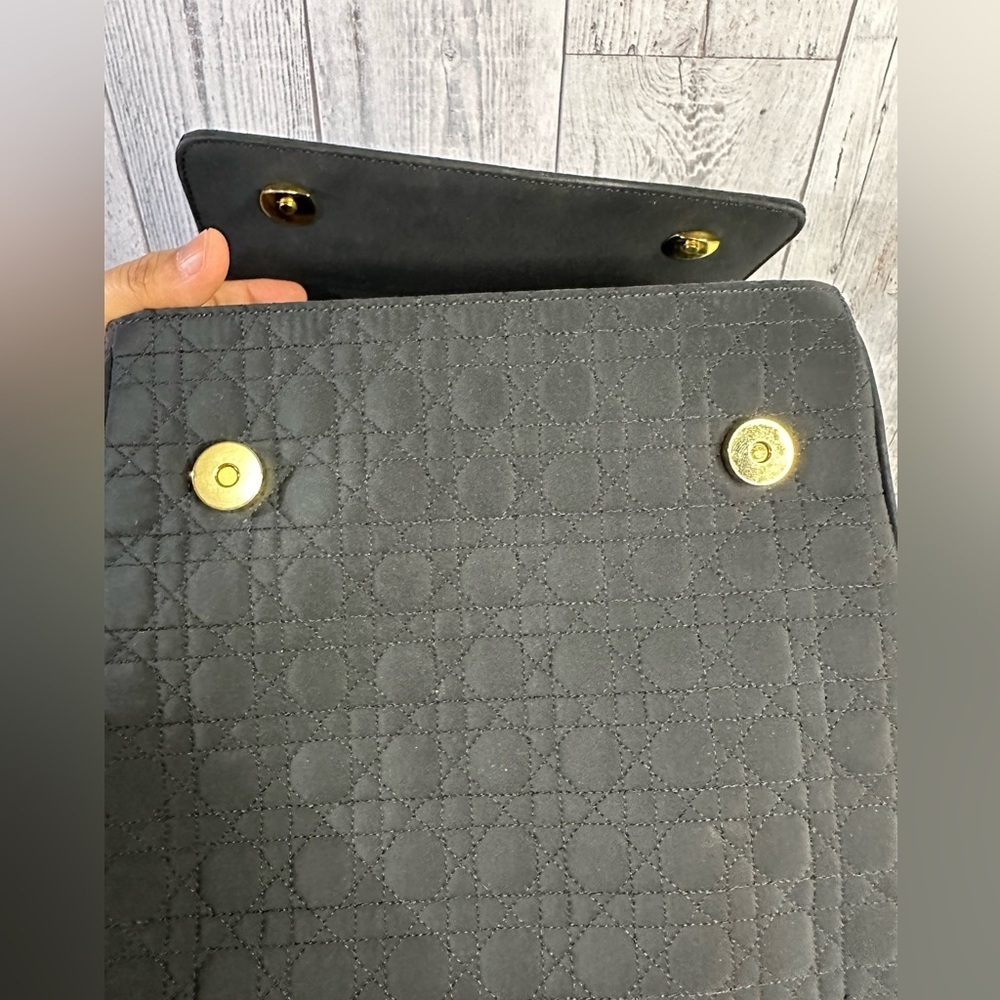 DIOR cannage backpack in black - Picture 8 of 17
